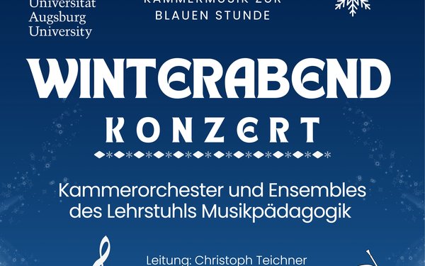 Plakat Winterabendkonzert 2026