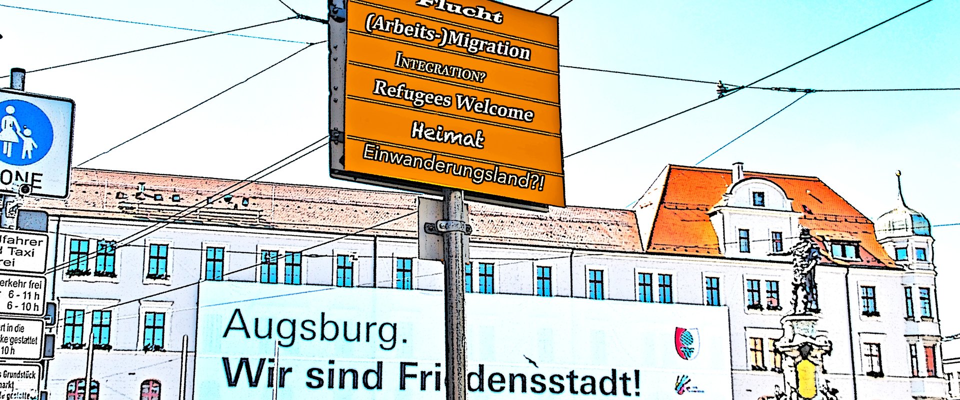 Rathausplatz Friedensstadt