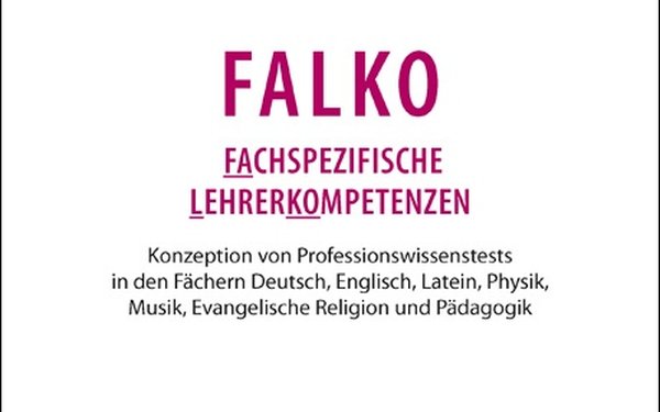 Buchcover: FALKO. Fachspezifische Lehrerkompetenzen