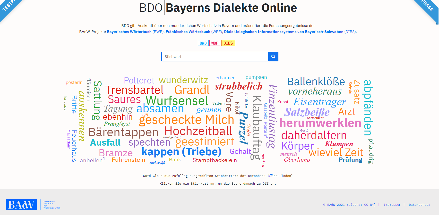 Neue digitale Datenbank: "Bayerns Dialekte Online" (BDO)