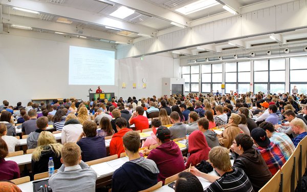 Vorlesung im Sigmapark-Hörsaal