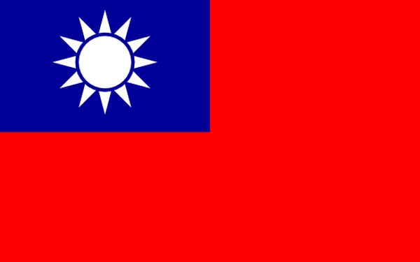 Flagge Taiwan