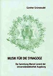 Titelbild der Publikation "Musik für die Synagoge"
