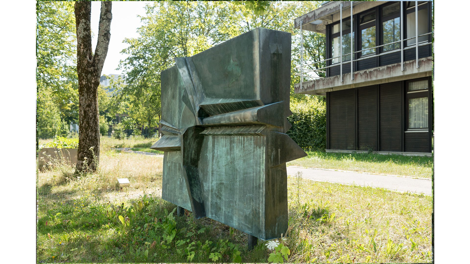 Walter Schelenz - Vogel beim Nestbau
