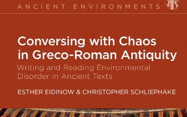Buchcover der Publikation Conversing with Chaos herausgegeben mit Esther Eidinow
