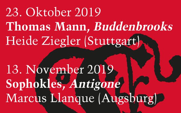 Plakat: Große Werke der Literatur