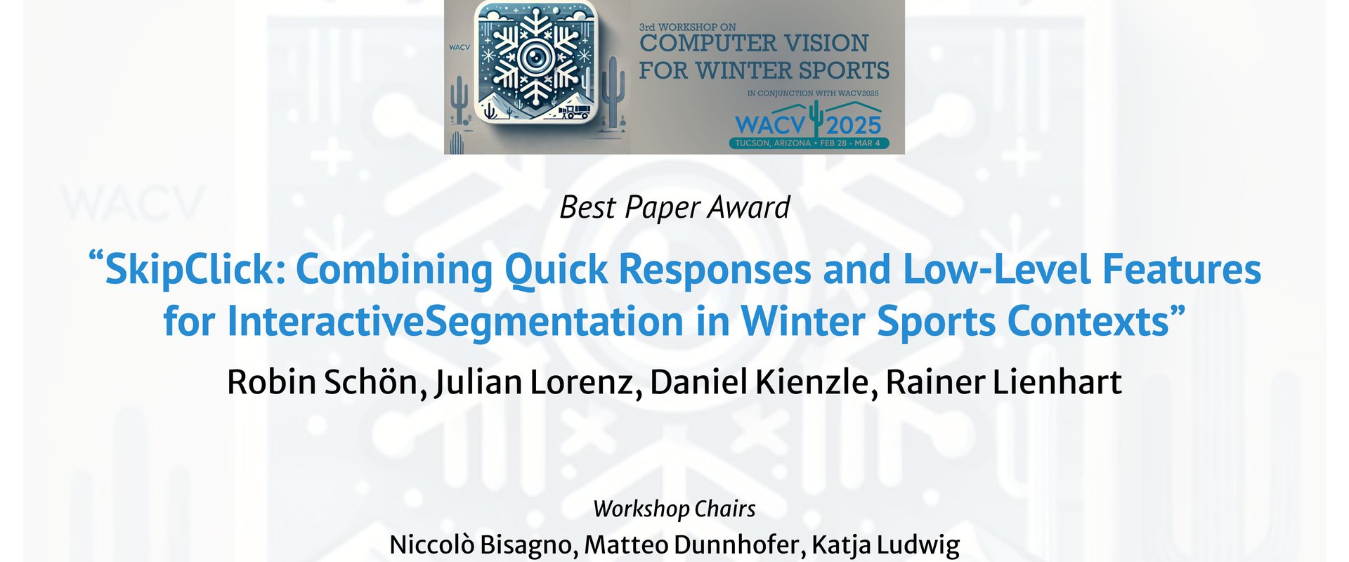 CV4WS2025BestPaper