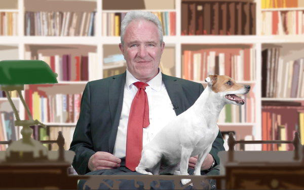 vhb-Kurs_Prof. Voigt und Foxi