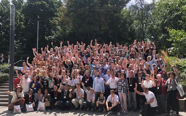 Gruppenfoto der Teilnehmer an der ISAGA Konferenz