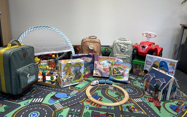 Spielsachen zum Ausleihen