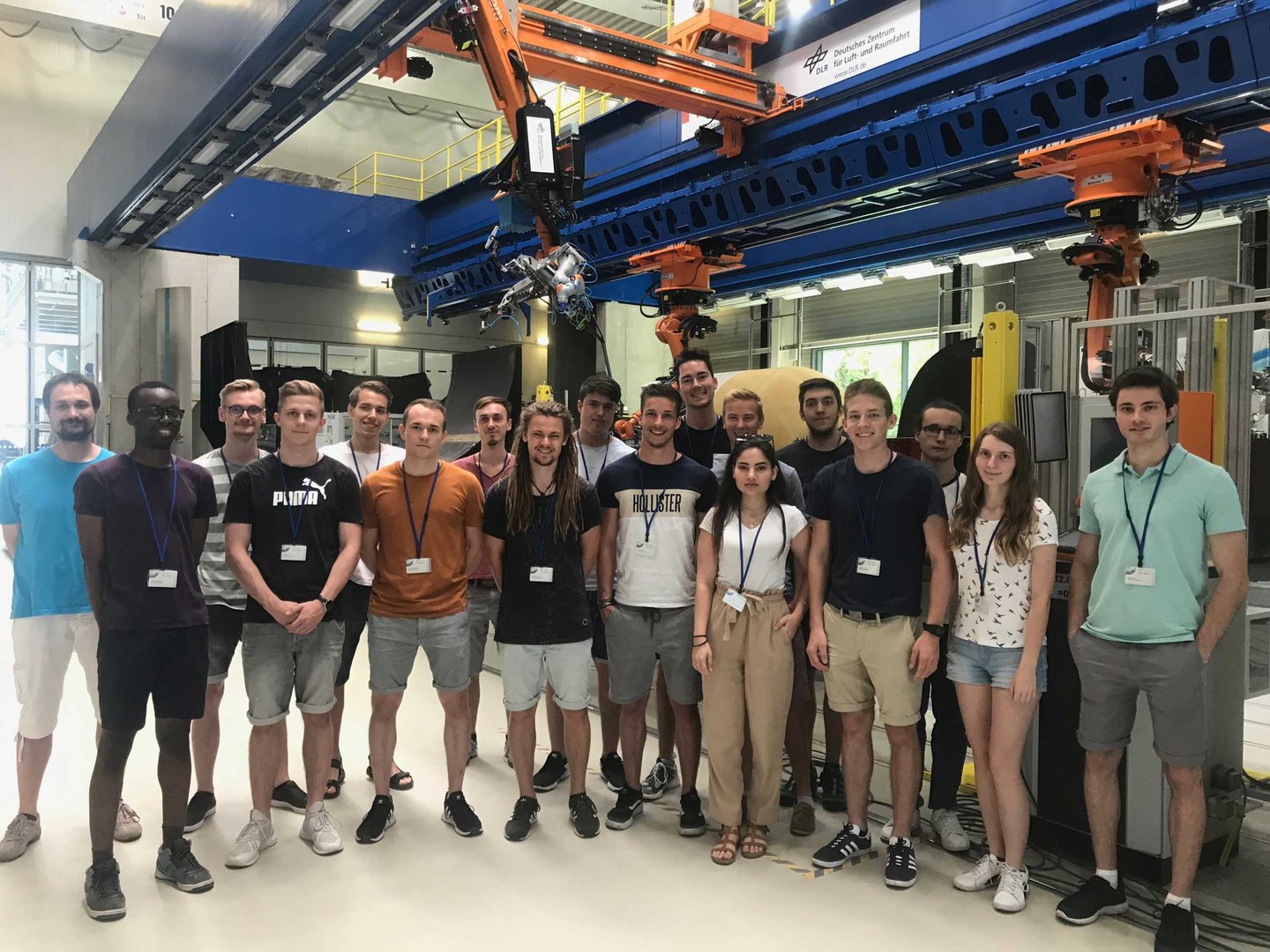 Exkursion zum DLR für Studierende der Ingenieursinformatik