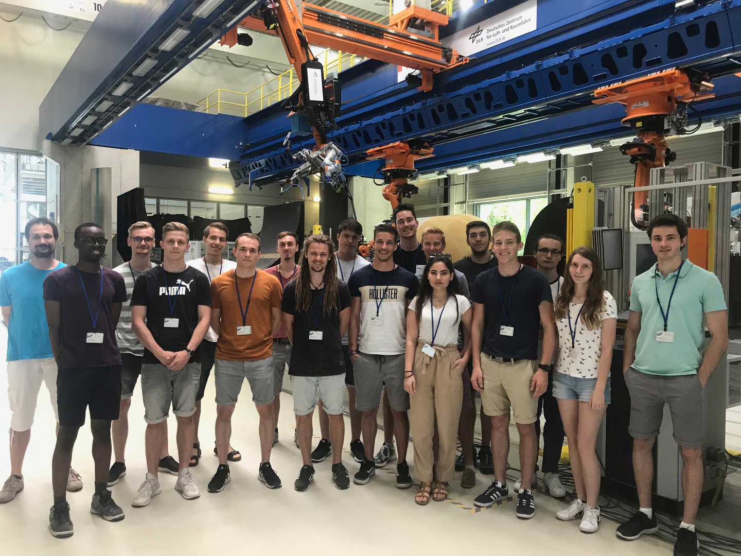 Exkursion zum DLR für Studierende der Ingenieursinformatik