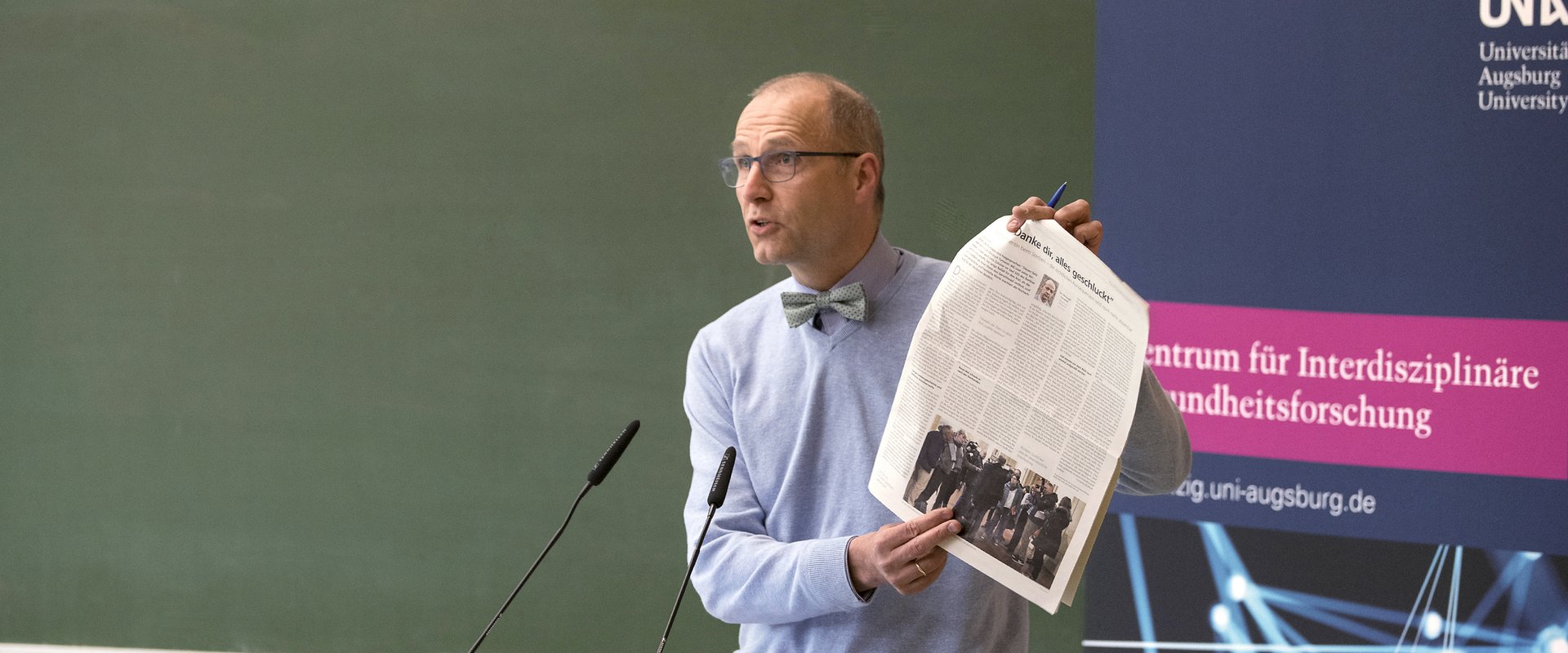 Rednerpult International Lectures Dr. Tilman Becker