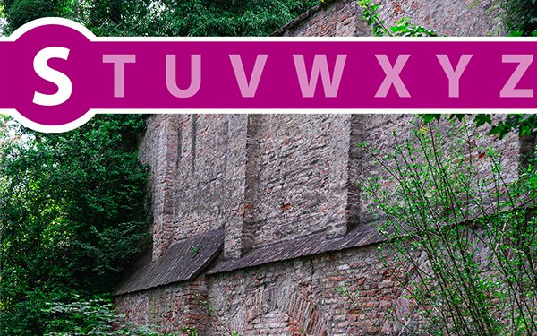 S wie Stadtmauer