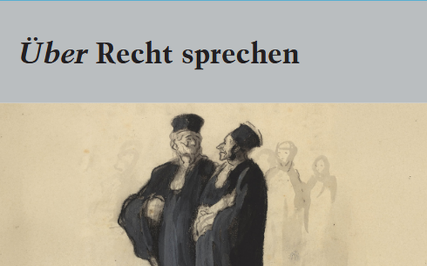 Bild miteinander sprechende Juristen