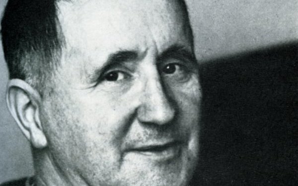 Porträt von Bertold Brecht