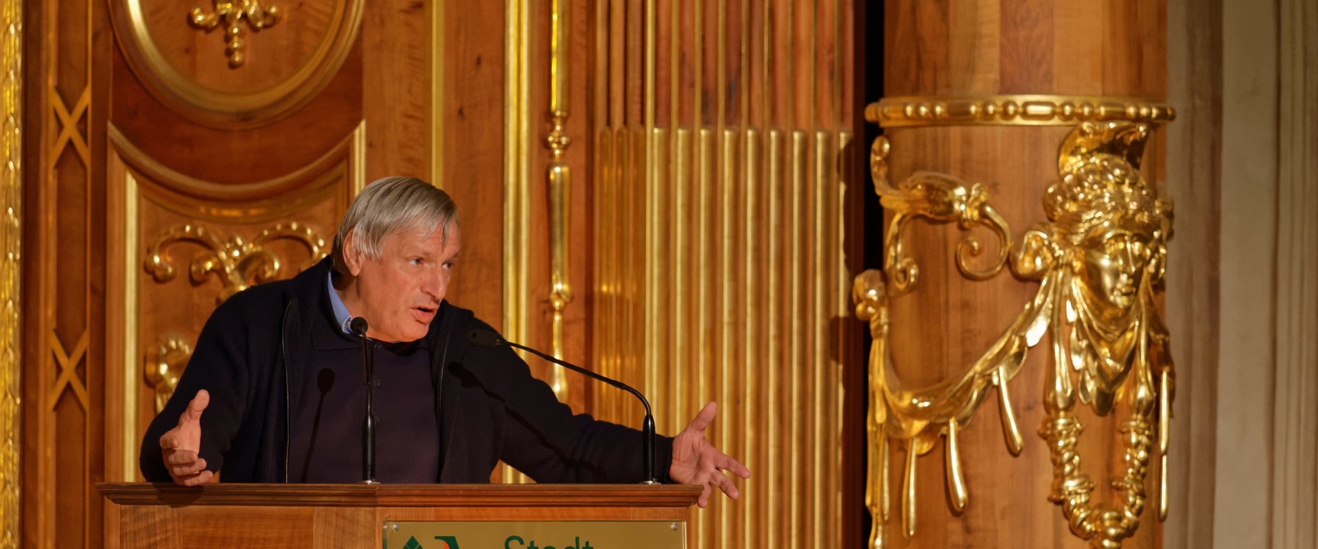 Portrait Don Ciotti Preisträger des Mietek Pemper Versöhnungspreises
