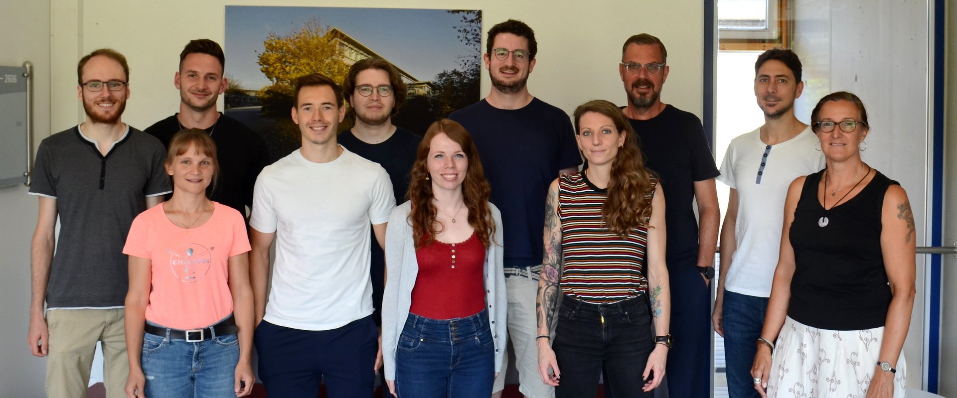 Gruppenfoto des Lehrstuhlteams