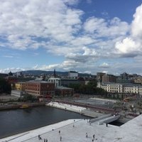 Campus der Universität in Oslo, Norwegen