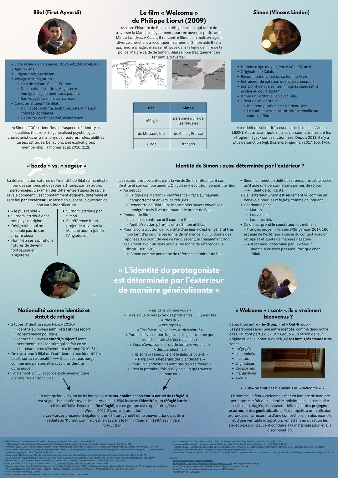 Poster Welcome Ausstellung