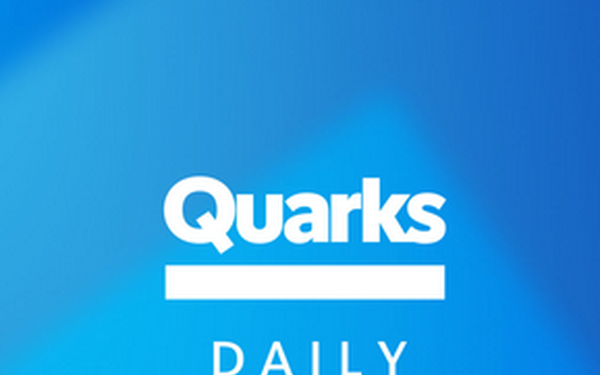 Logo des Wissenschaftspodcasts Quarks