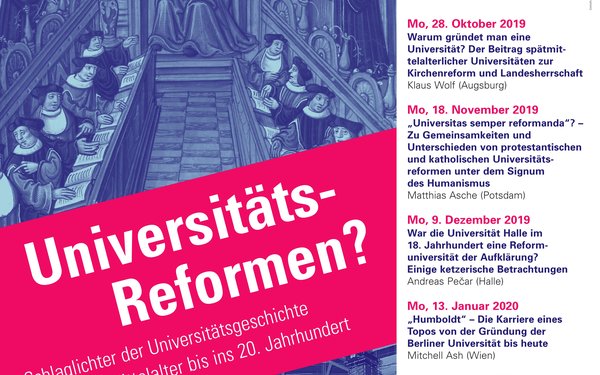 CA 2019-20 UniversitätsReformen Plakat