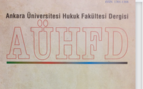 Cover Verlag Ankara Üniversitesi