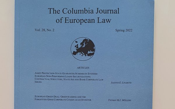Columbia Journal Green Deal