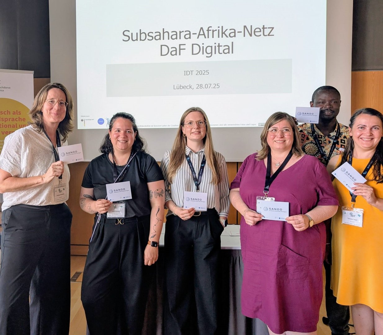 Das Netzwerk Subsahara-Afrika-Netz DaF Digital (SANDD) auf der IDT 2025