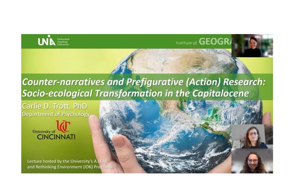 Guest-Lecture by Prof. Carlie D. Trott, Ph.D.