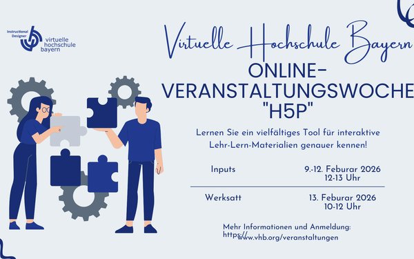 Grafik mit Infos zur H5P-Woche der vhb vom 9.-13.2.2026