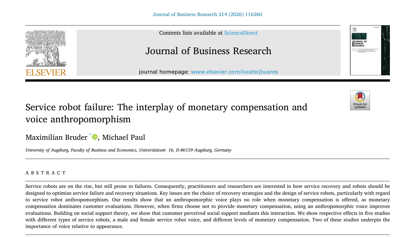 Research Paper Accepted in Journal of Business Research
