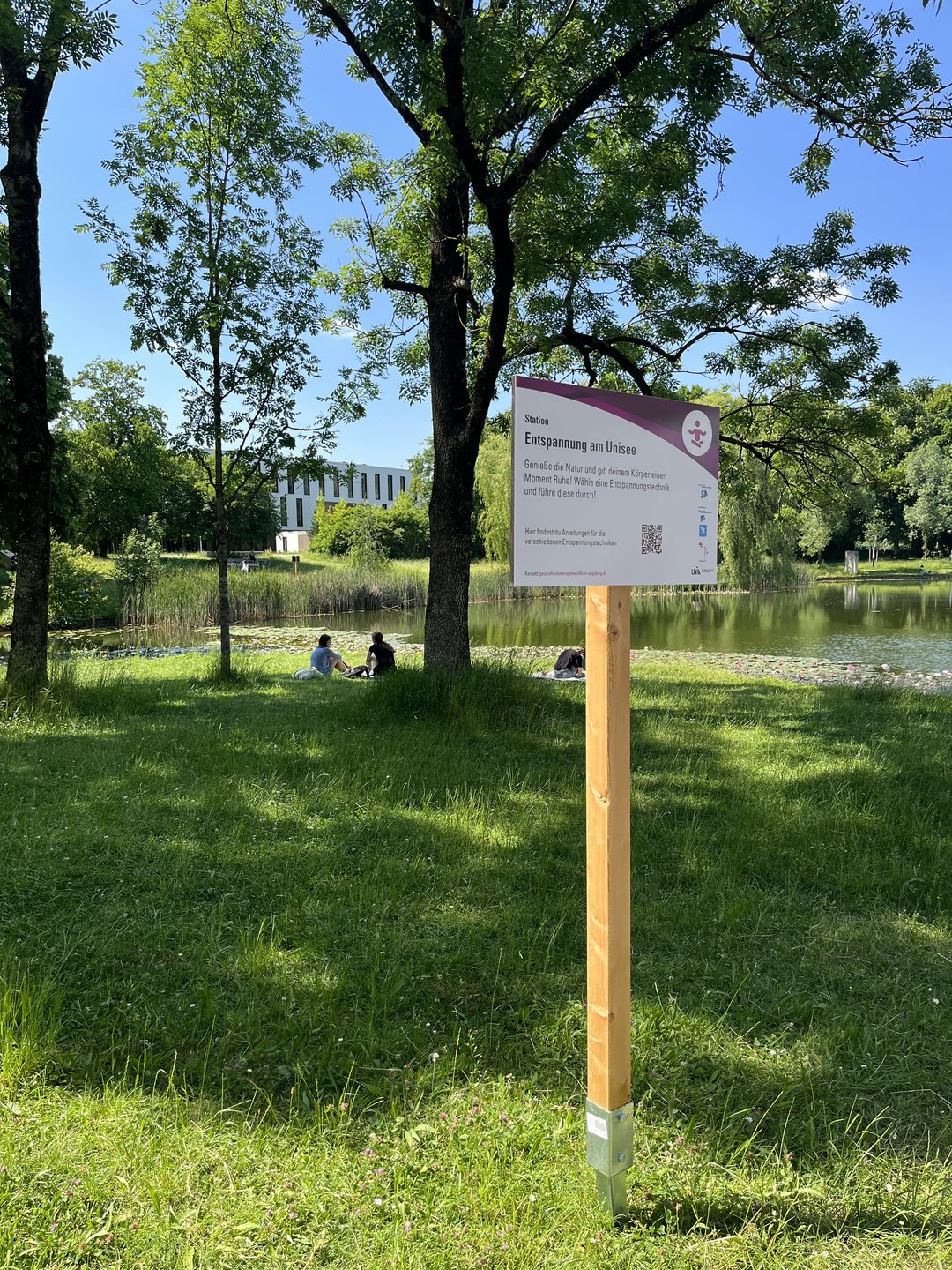 Entspannung am Unisee