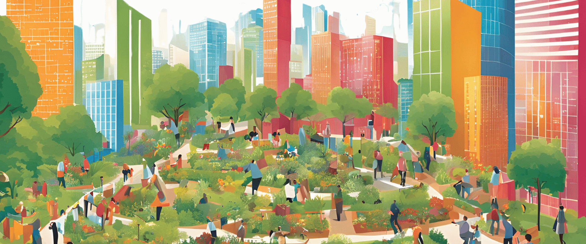 Skyline nachhaltige Stadt Nachhaltigkeit Forschungsprojekt G7 BBSR urbane Resilienz