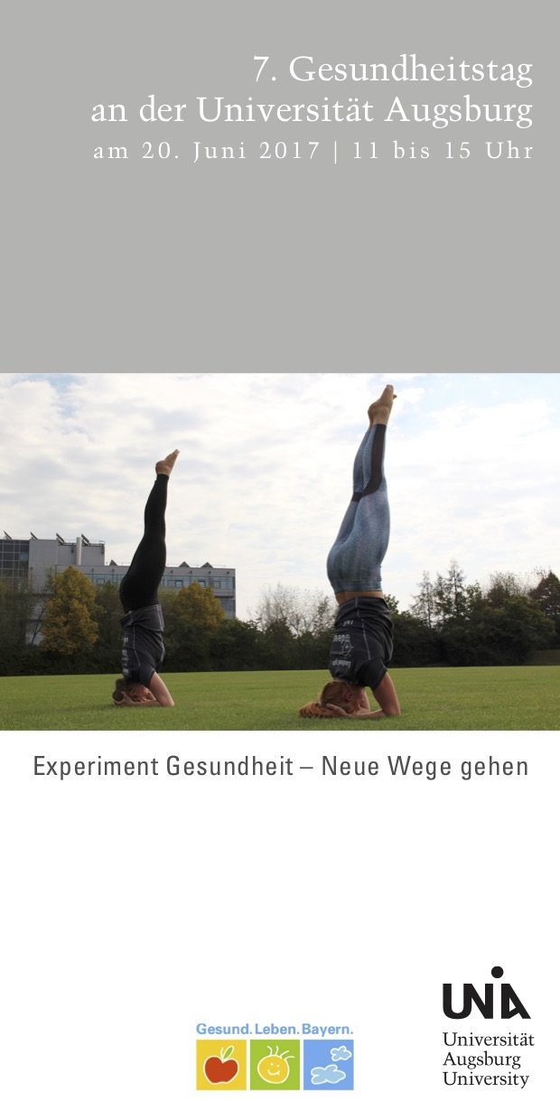 Flyer Gesundheitstag 2017