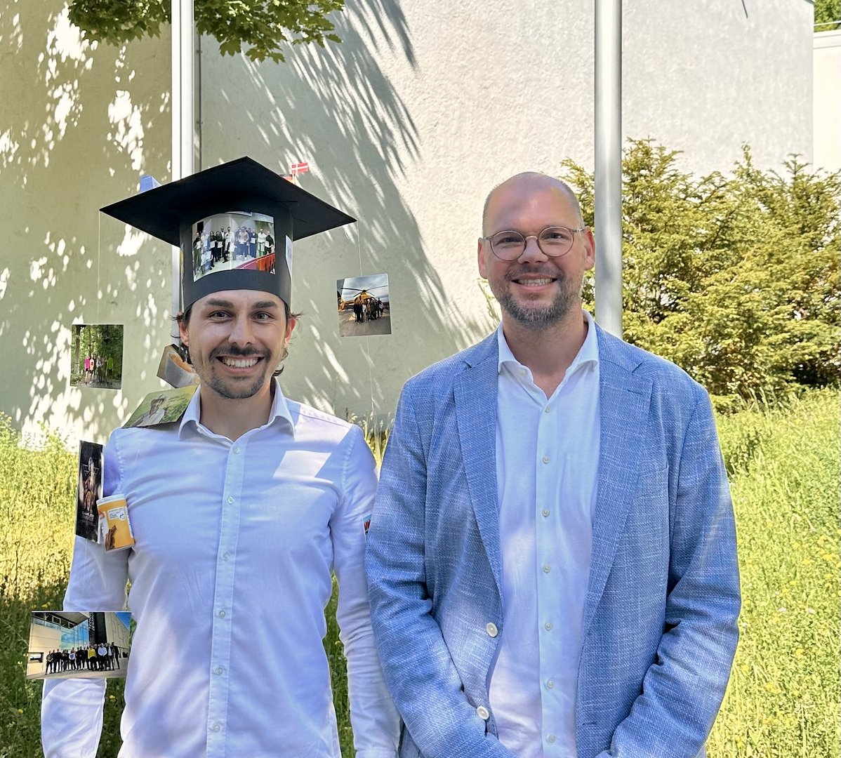 Congratulations, Dr. Dieing!