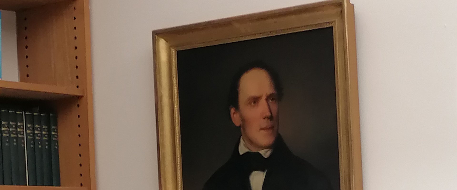 Auf dem Bild ist ein Gemälde von Johann Andreas Schmeller zu sehen.