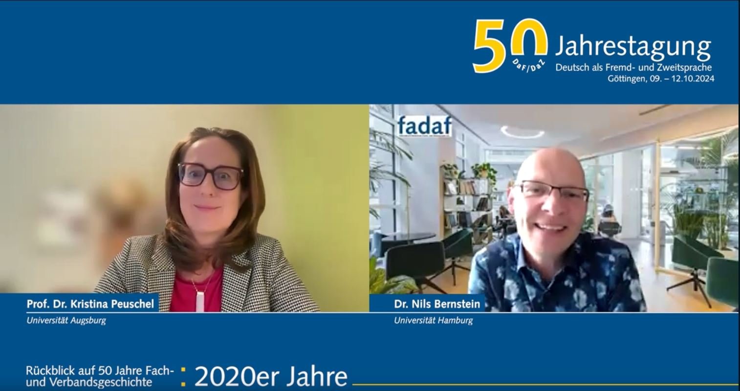 Die 2020er Jahre im Fach DaF/DaZ: Kristina Peuschel im FaDaF-Interview