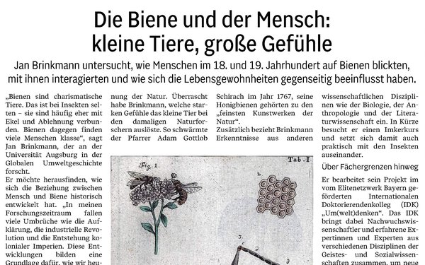 Interview zu Bienenforschung Brinkmann