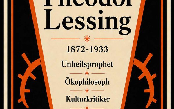 Ausstellungsplakat Theodor Lessing