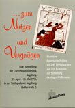 Titelbild der Publikation "Zum Nutzen und Vergnügen"