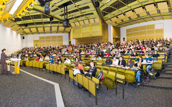 Studierende in der Vorlesung