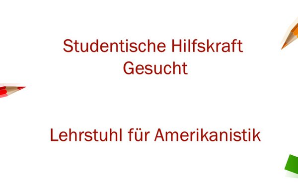 Hilfskraft gesucht