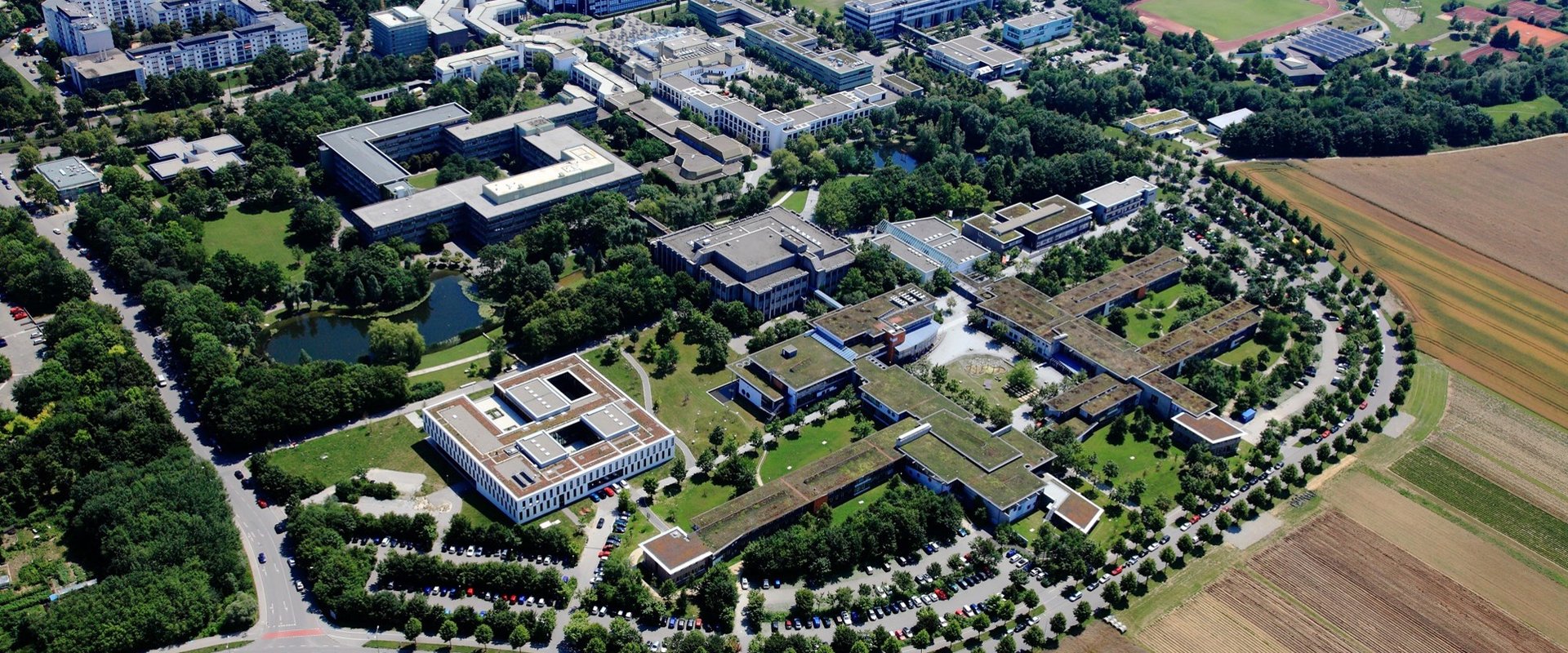 Luftansicht Campus UniA