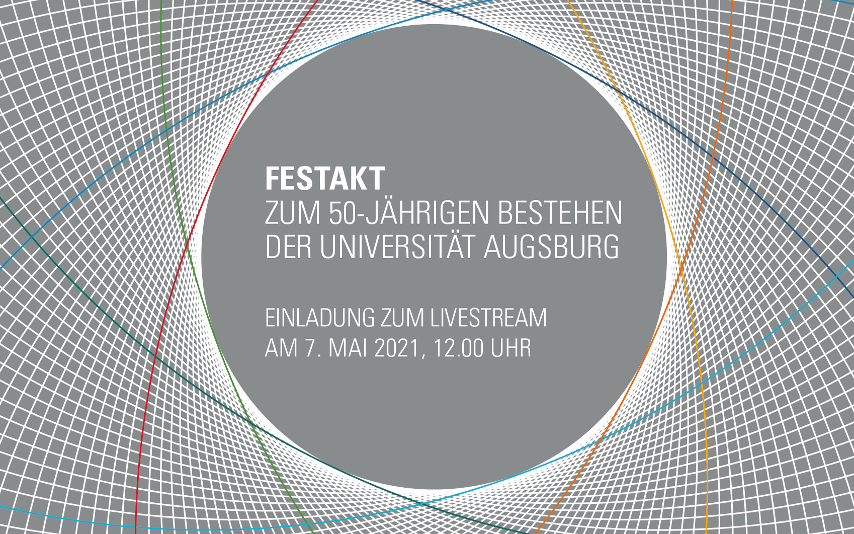 Festakt „50 Jahre Universität Augsburg“