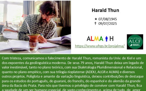 nota al pesar Harald Thun