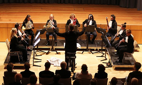 Holzbläser-Ensemble im Konzert "Zauberflöte"
