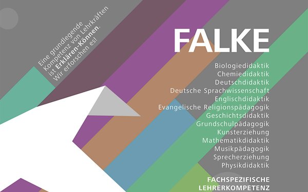 Plakat zum Forschungsprojekt "FALKE"