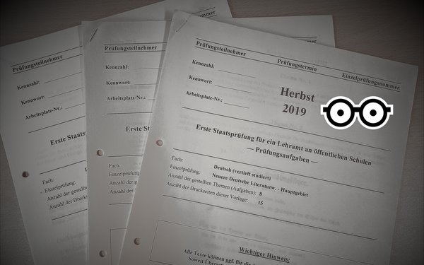 Staatsexamensaufgaben unscharf