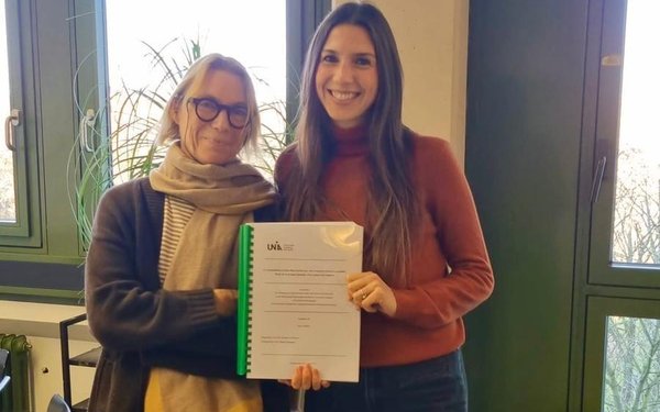 Bild von Dr. Erica Vianello und Prof. Dr. Rotraud von Kulessa